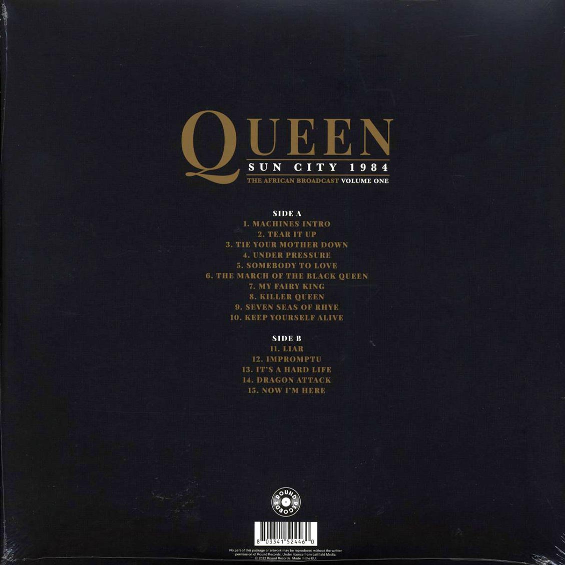 Queen - Sun City 1984 Volume 1: The African Broadcast - Vinyl LP, LP