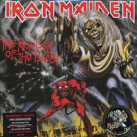 Iron Maiden - The Number Of The Beast + Beast Over Hammersmith (40th Anniv. Ed.) (+18 bonus tracks) (180g) (remastered) - Vinyl LP, LP