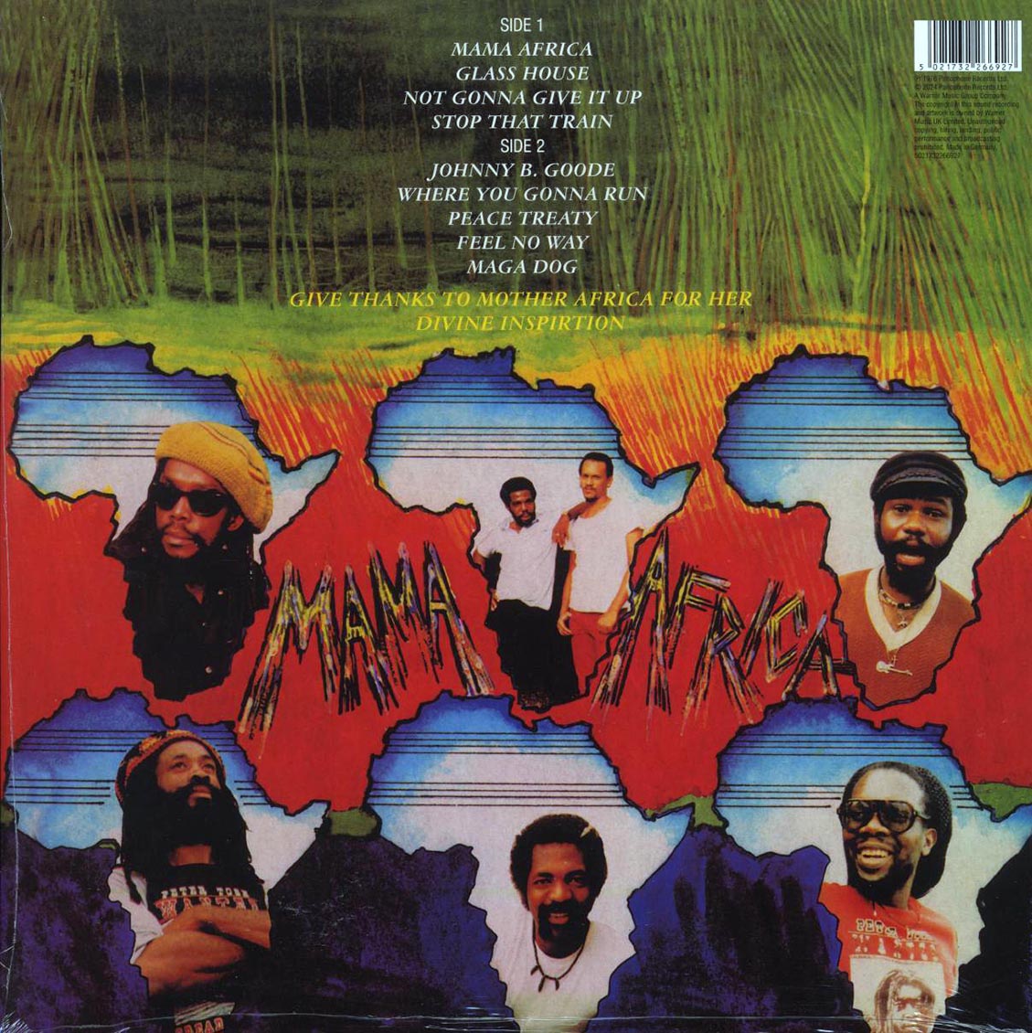 Peter Tosh - Mama Africa (ltd. ed.) (red vinyl) - Vinyl LP, LP
