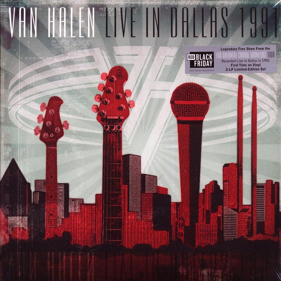Van Halen - Live In Dallas 1991 (RSD 2024) (ltd. ed.) (2xLP) (red vinyl) - Vinyl LP