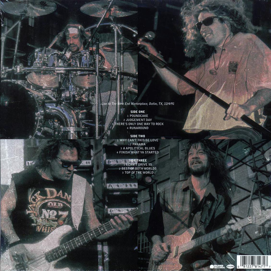Van Halen - Live In Dallas 1991 (RSD 2024) (ltd. ed.) (2xLP) (red vinyl) - Vinyl LP, LP