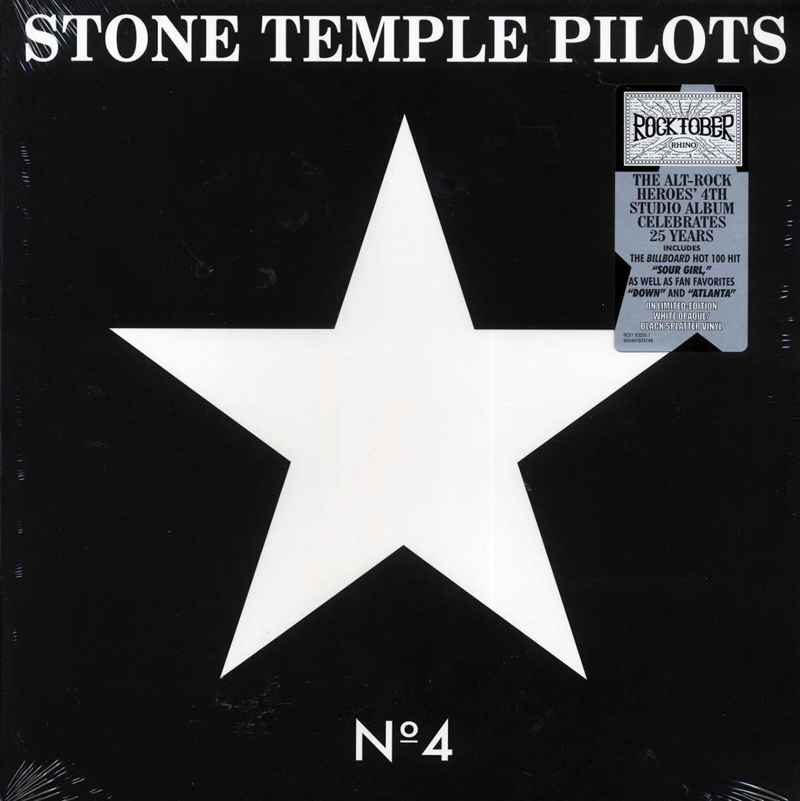 Stone Temple Pilots - No4 (ltd. ed.) (white opaque/black splatter vinyl) - Vinyl LP