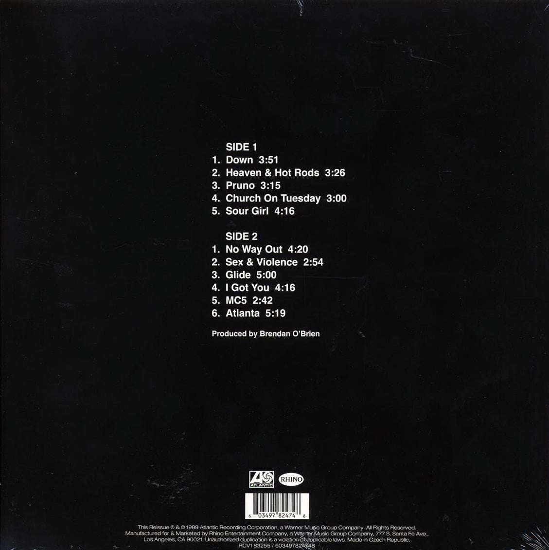 Stone Temple Pilots - No4 (ltd. ed.) (white opaque/black splatter vinyl) - Vinyl LP, LP