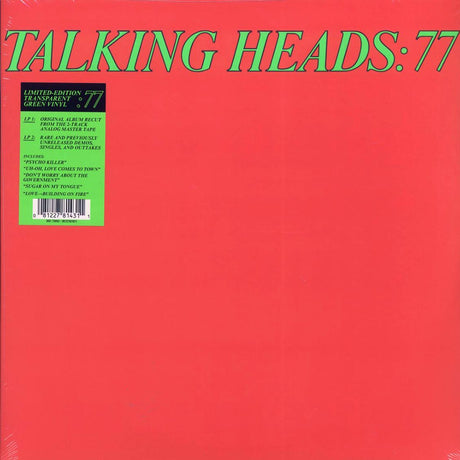 Talking Heads - Talking Heads: 77 (with Bonus LP) (+12 bonus tracks) (ltd. ed.) (2xLP) (green vinyl) - Vinyl LP, LP