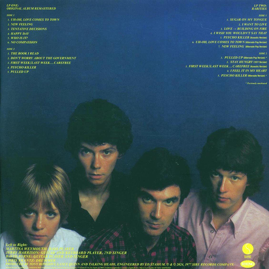 Talking Heads - Talking Heads: 77 (with Bonus LP) (+12 bonus tracks) (ltd. ed.) (2xLP) (green vinyl) - Vinyl LP, LP