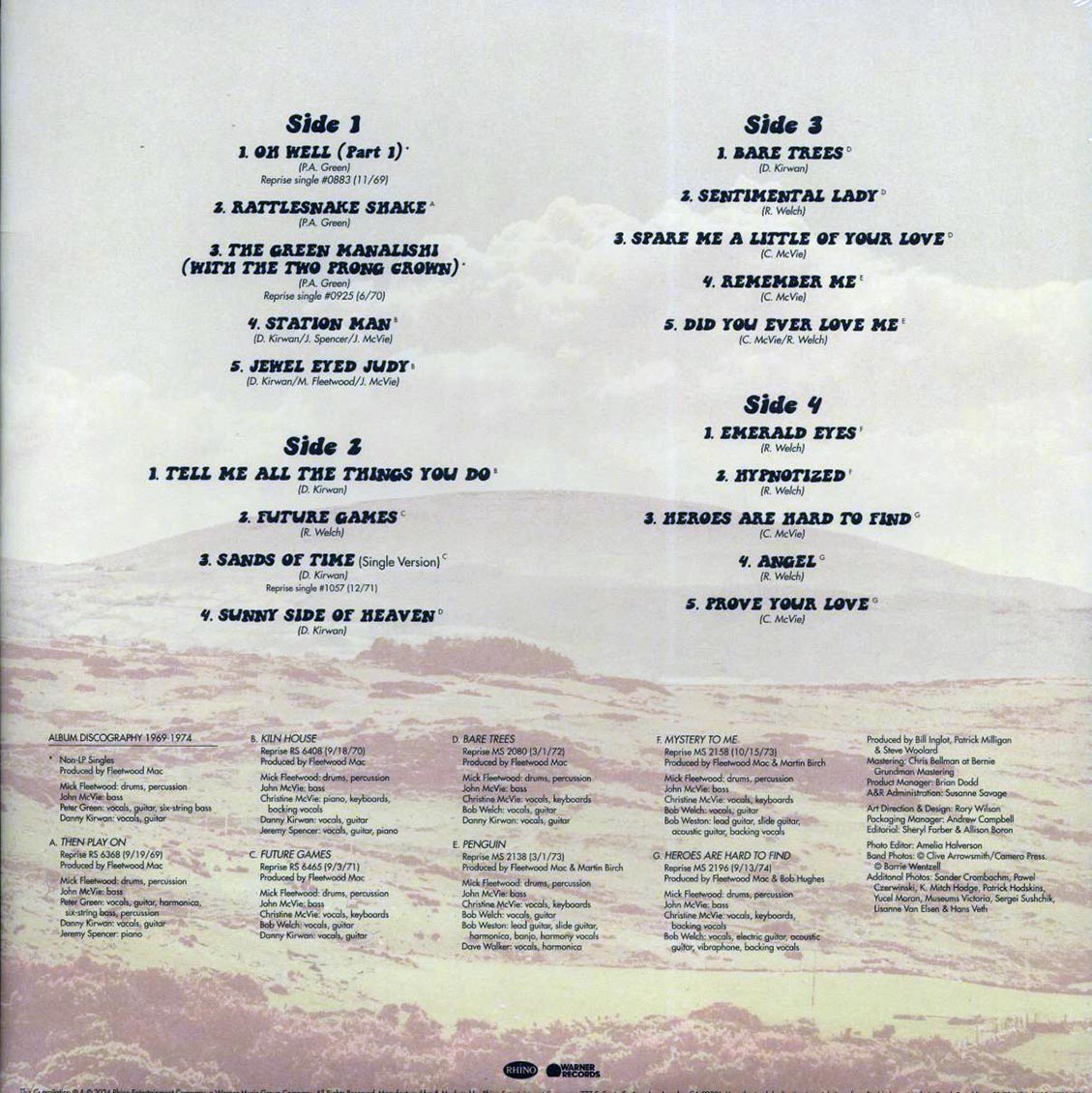 Fleetwood Mac - Best Of 1969-1974 (2xLP) (180g) - Vinyl LP, LP