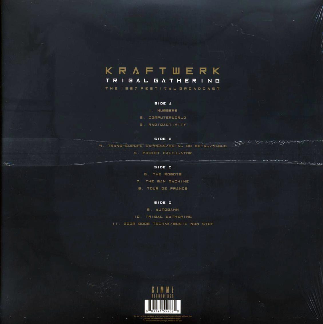 Kraftwerk - Tribal Gathering: The 1997 Festival Broadcast (2xLP) - Vinyl LP, LP