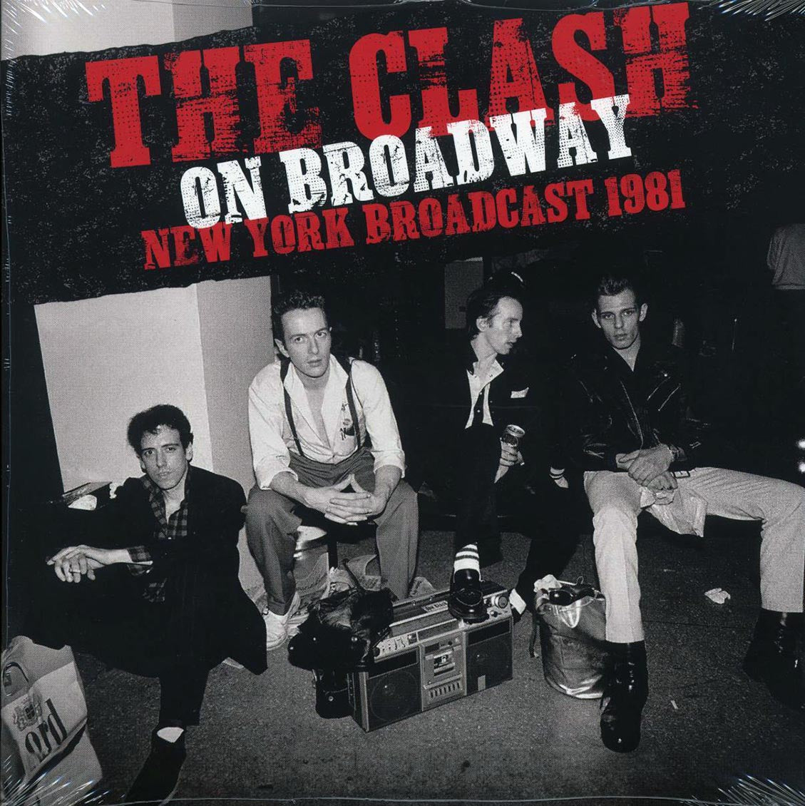 The Clash - On Broadway: New York Broadcast 1981 (ltd. ed.) (2xLP) (red vinyl) - Vinyl LP
