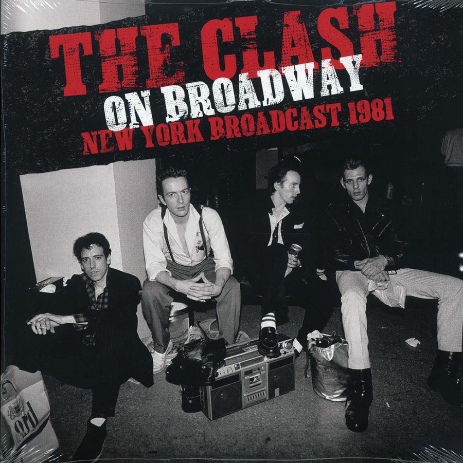 The Clash - On Broadway: New York Broadcast 1981 (ltd. ed.) (2xLP) (red vinyl) - Vinyl LP, LP