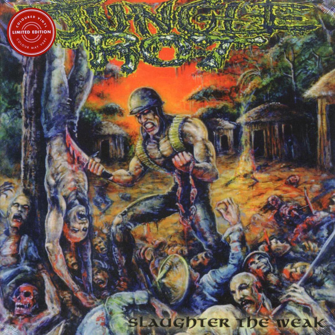 Jungle Rot - Slaughter Of The Weak (ltd. ed.) (clear vinyl) - Vinyl LP