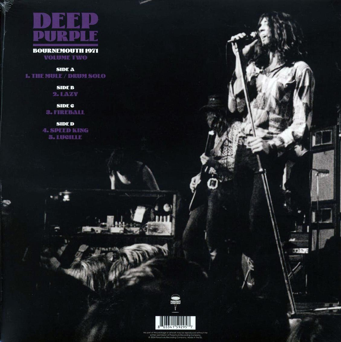 Deep Purple - Bournemouth 1971 Volume 2 (ltd. ed.) (2xLP) (purple vinyl) - Vinyl LP, LP