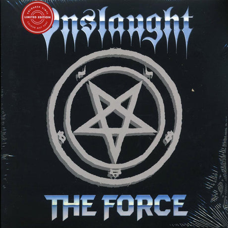 Onslaught - The Force (ltd. ed.) (2xLP) (white/blue splatter vinyl) - Vinyl LP, LP