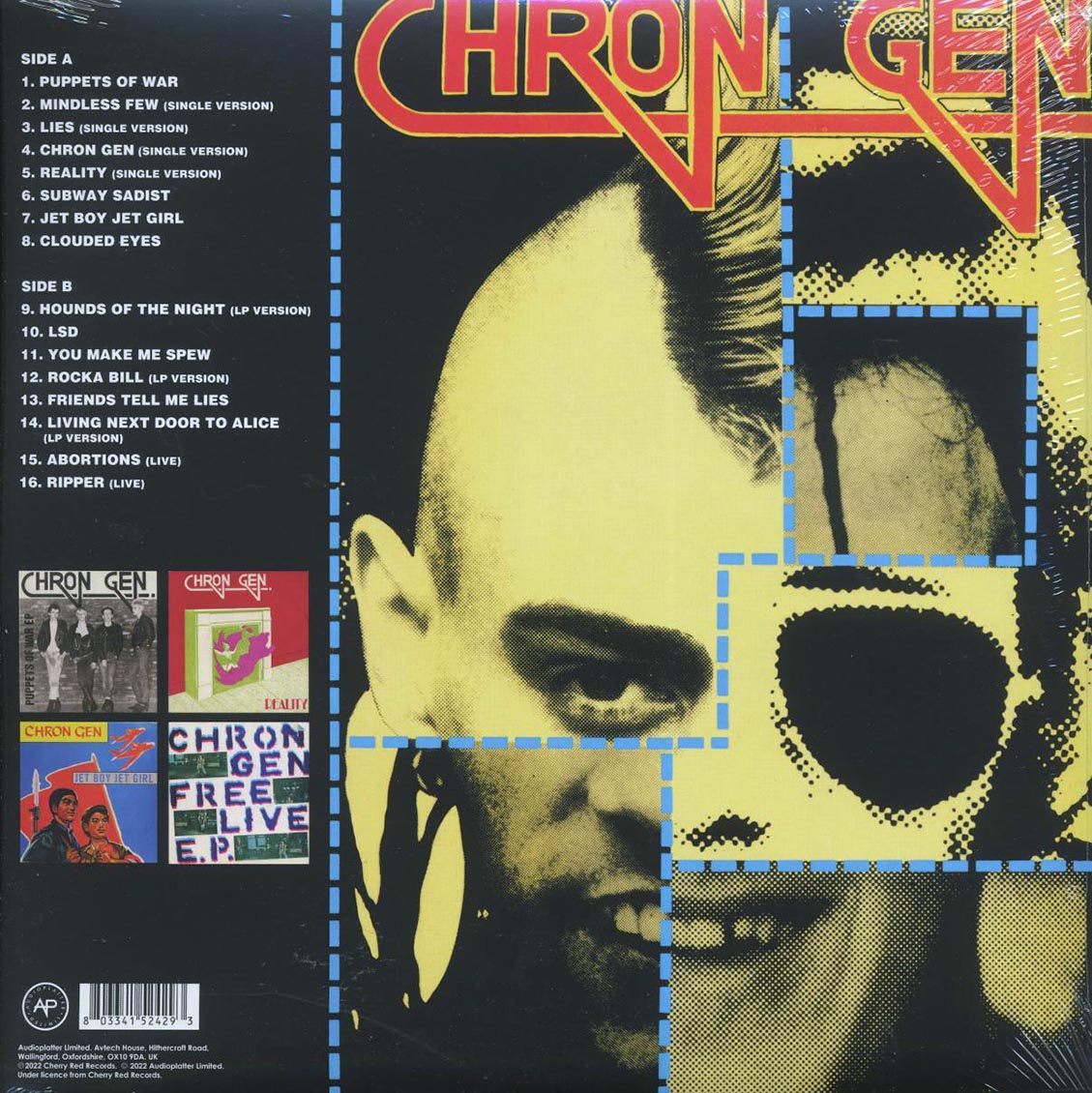 Chron Gen - The Best Of Chron Gen (purple vinyl) - Vinyl LP, LP