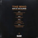 The Who - Back At The Fillmore: New York Broadcast 1969 (2xLP) - Vinyl LP, LP