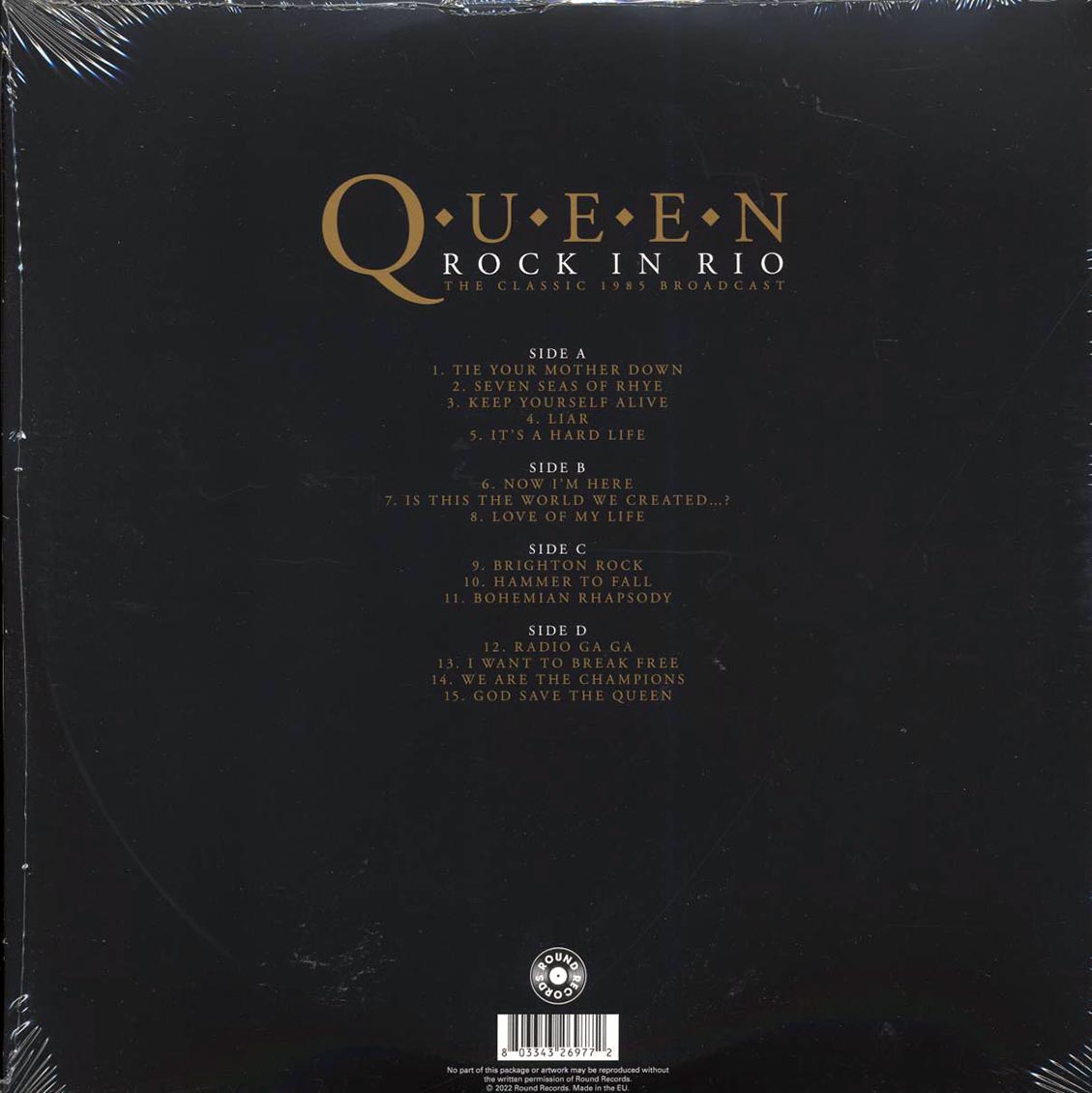 Queen - Rock In Rio: The Classic 1985 Broadcast (ltd. ed.) (2xLP) (clear vinyl) - Vinyl LP, LP