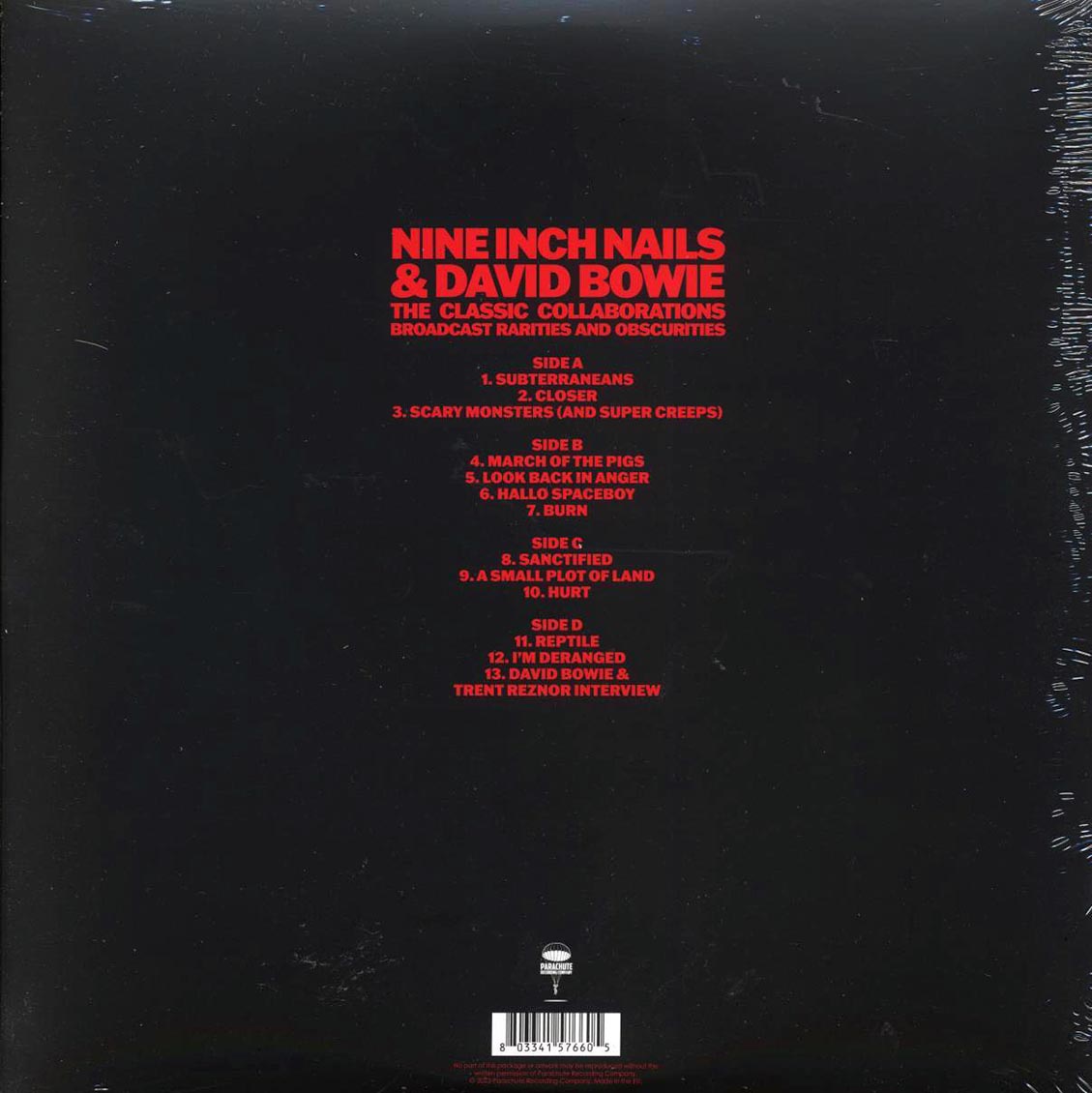 Nine Inch Nails, David Bowie - The Classic Collaborations: Broadcast Rarities And Obscurities (2xLP) - Vinyl LP, LP