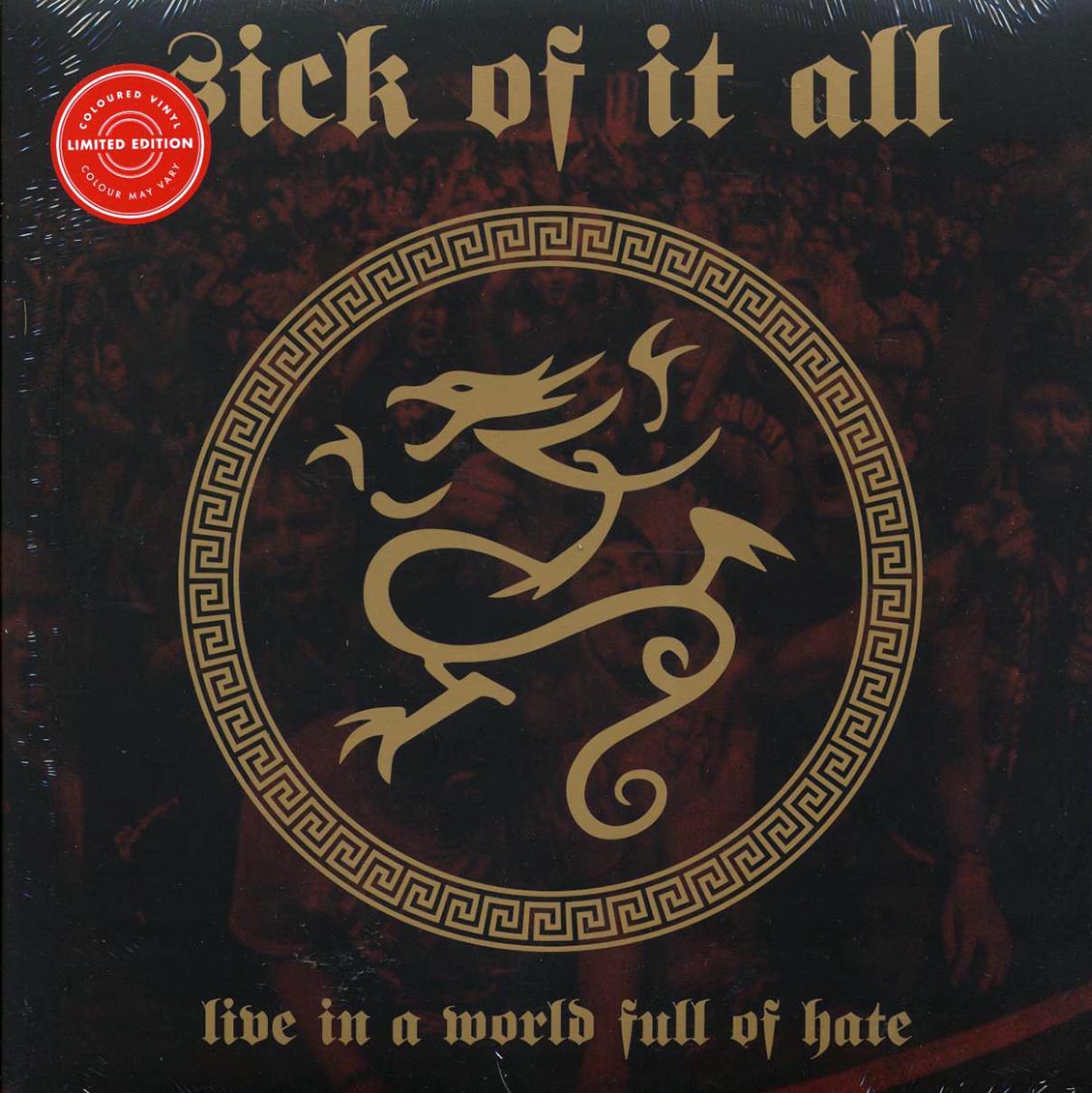 Sick Of It All - Live In A World Full Of Hate (ltd. ed.) (clear vinyl) - Vinyl LP