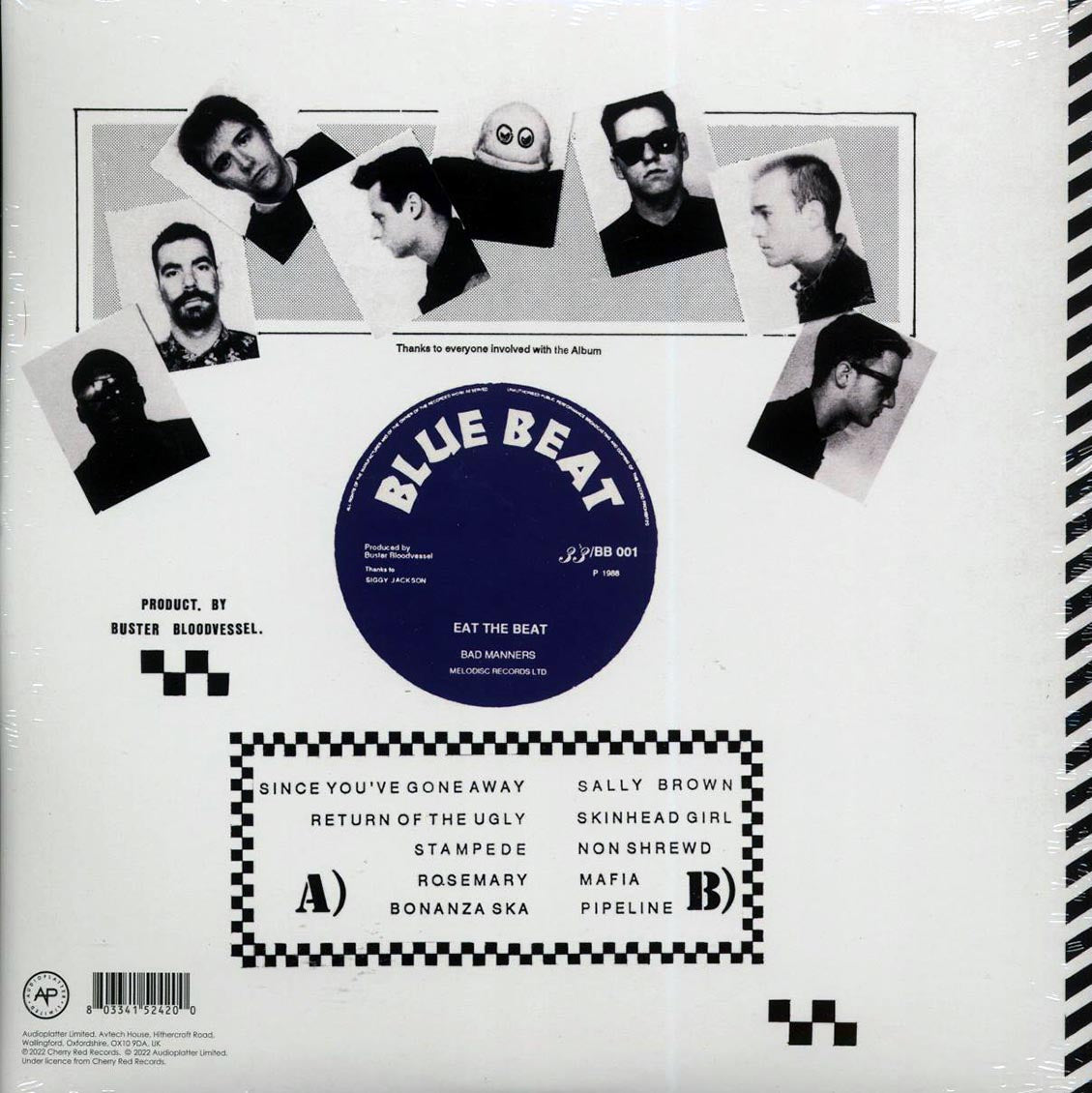 Bad Manners - Eat The Beat (ltd. ed.) (white vinyl) - Vinyl LP, LP