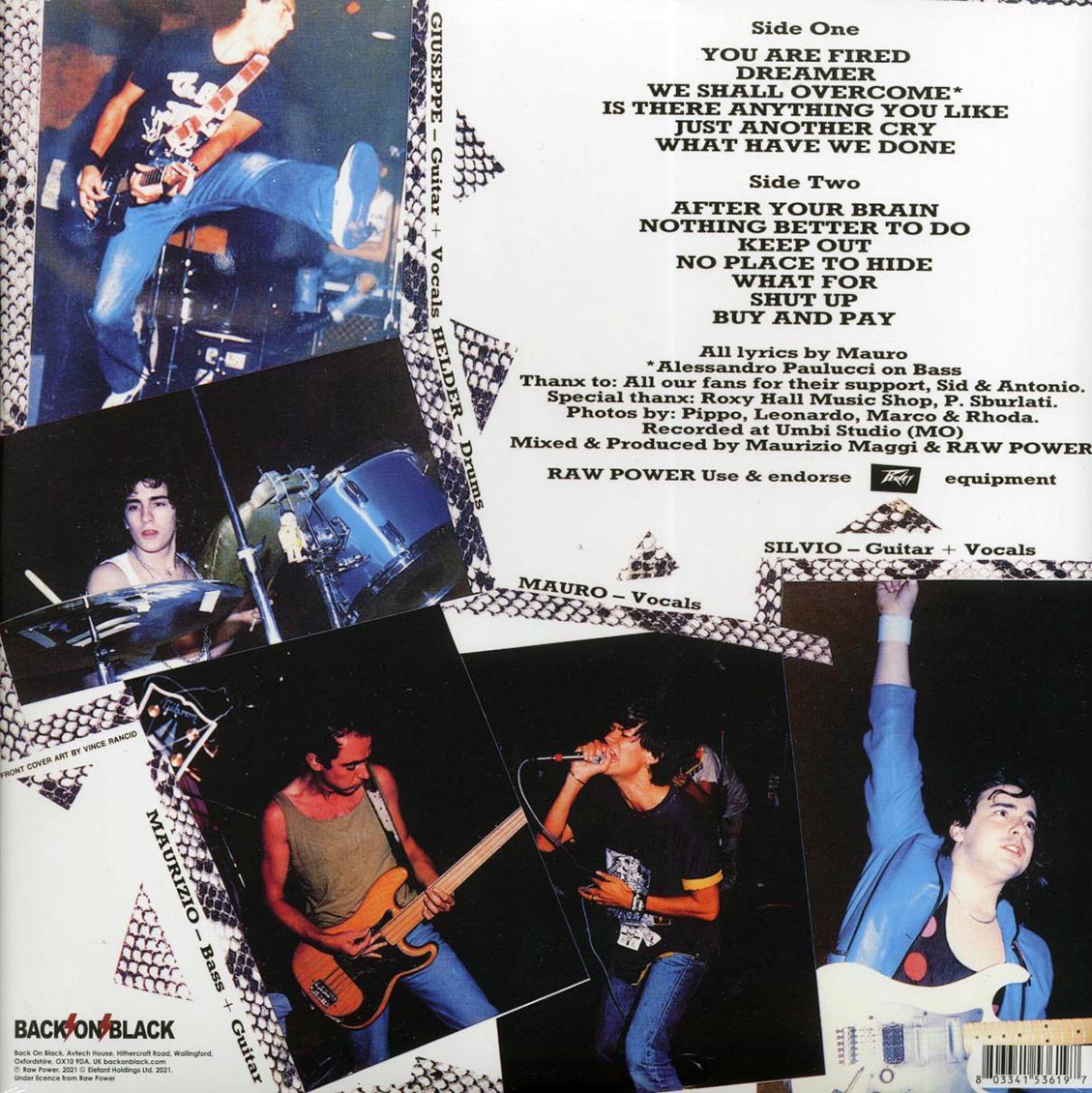 Raw Power - After Your Brain (ltd. ed.) (white/red splatter vinyl) - Vinyl LP, LP