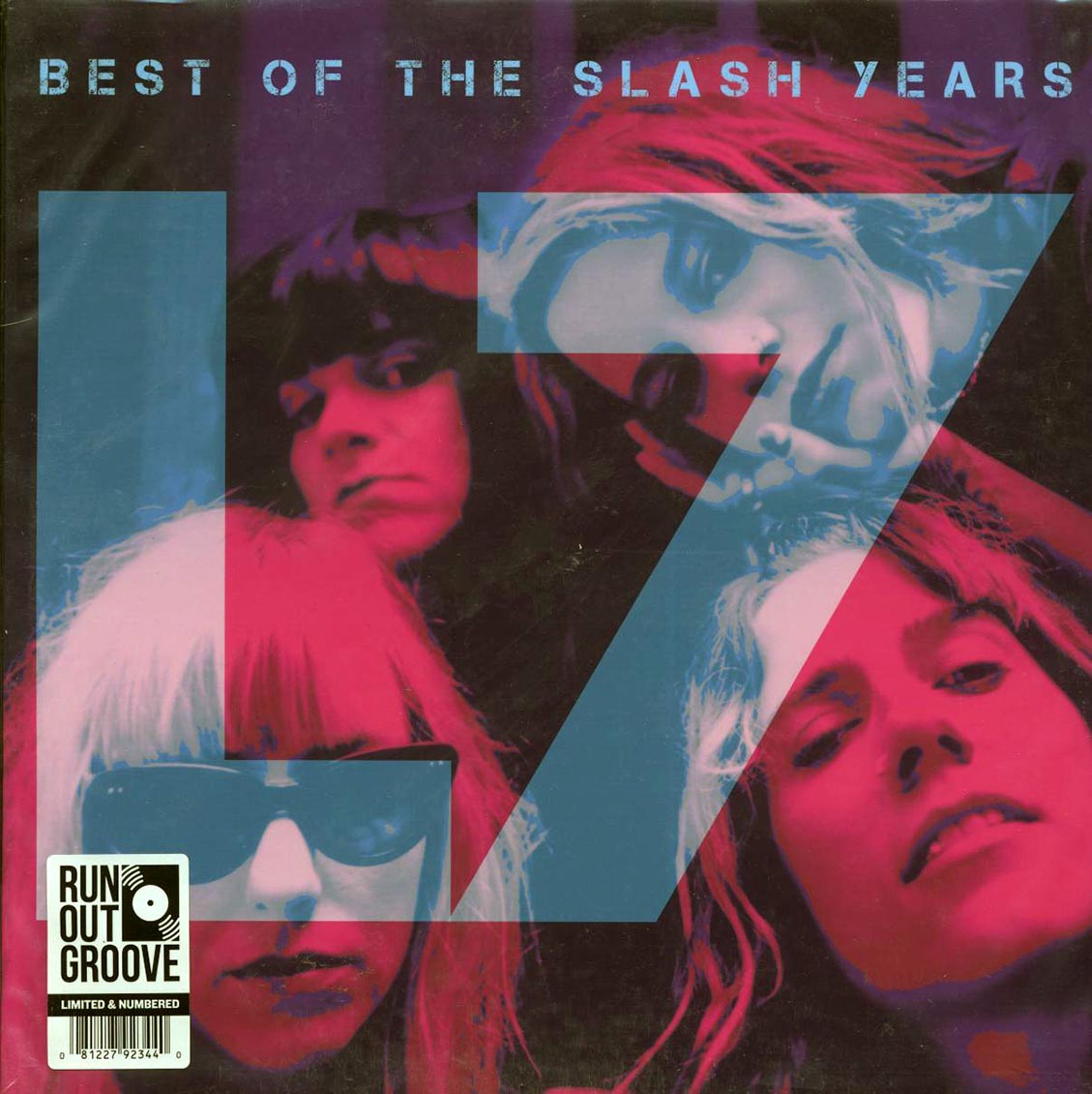 L7 - Best Of The Slash Years (numbered ltd.ed.) (ltd. ed.) (180g) (green vinyl) - Vinyl LP