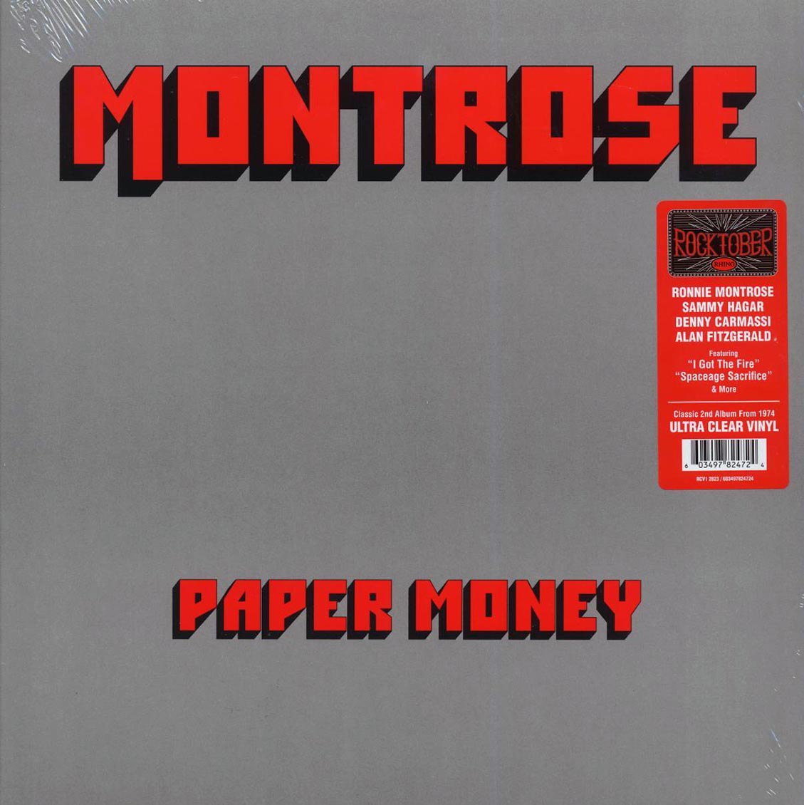 Montrose - Paper Money (ltd. ed.) (clear vinyl) - Vinyl LP