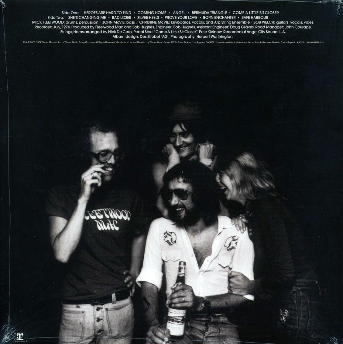 Fleetwood Mac - Heroes Are Hard To Find (ltd. ed.) (clear vinyl) - Vinyl LP, LP