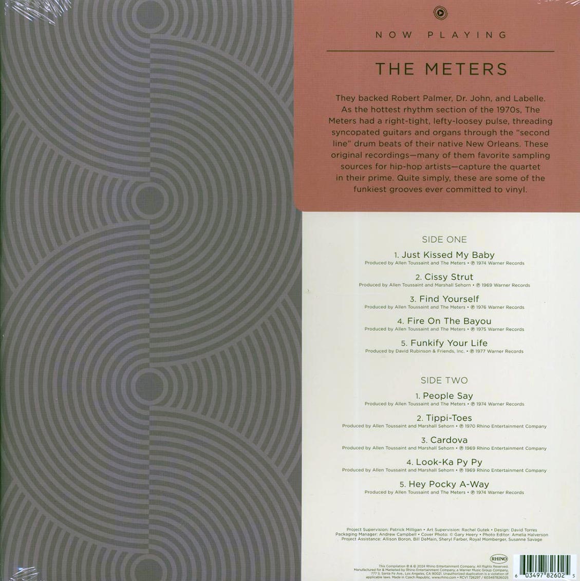 The Meters - Now Playing (ltd. ed.) (black ice vinyl) - Vinyl LP, LP