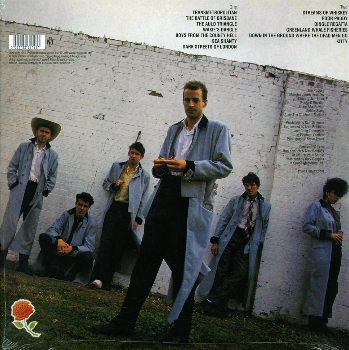 The Pogues - Red Roses For Me (40th Anniv. Ed.) (ltd. ed.) (remastered) (red vinyl) - Vinyl LP, LP