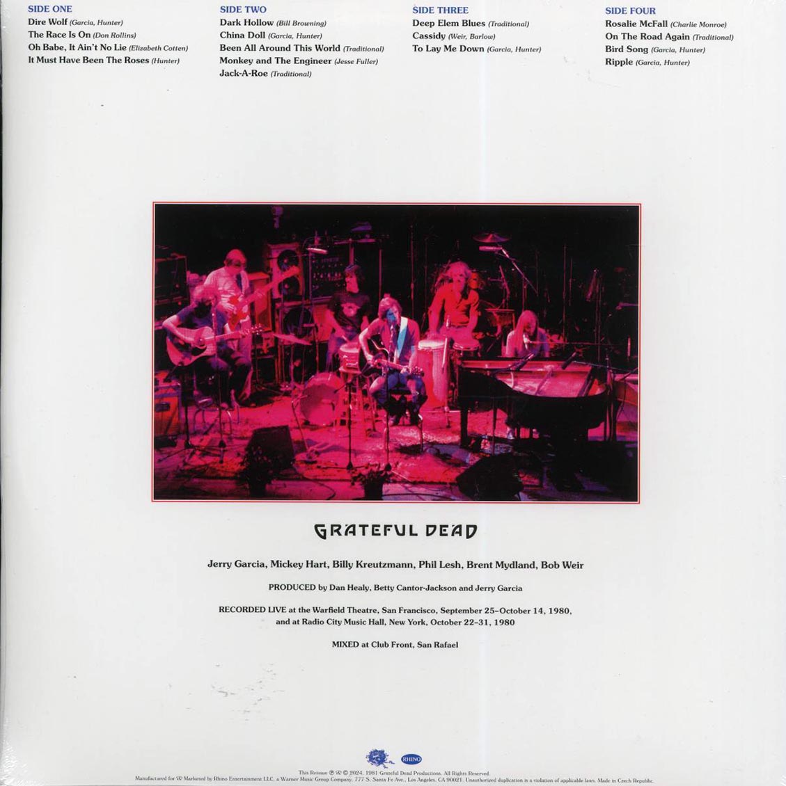 Grateful Dead - Reckoning (2xLP) - Vinyl LP, LP