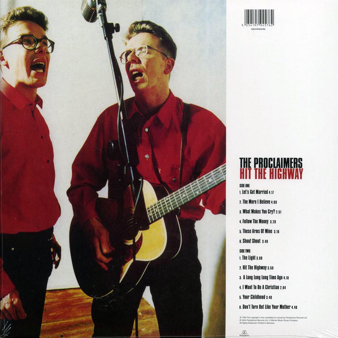 The Proclaimers - Hit The Highway (ltd. ed.) (red vinyl) - Vinyl LP, LP