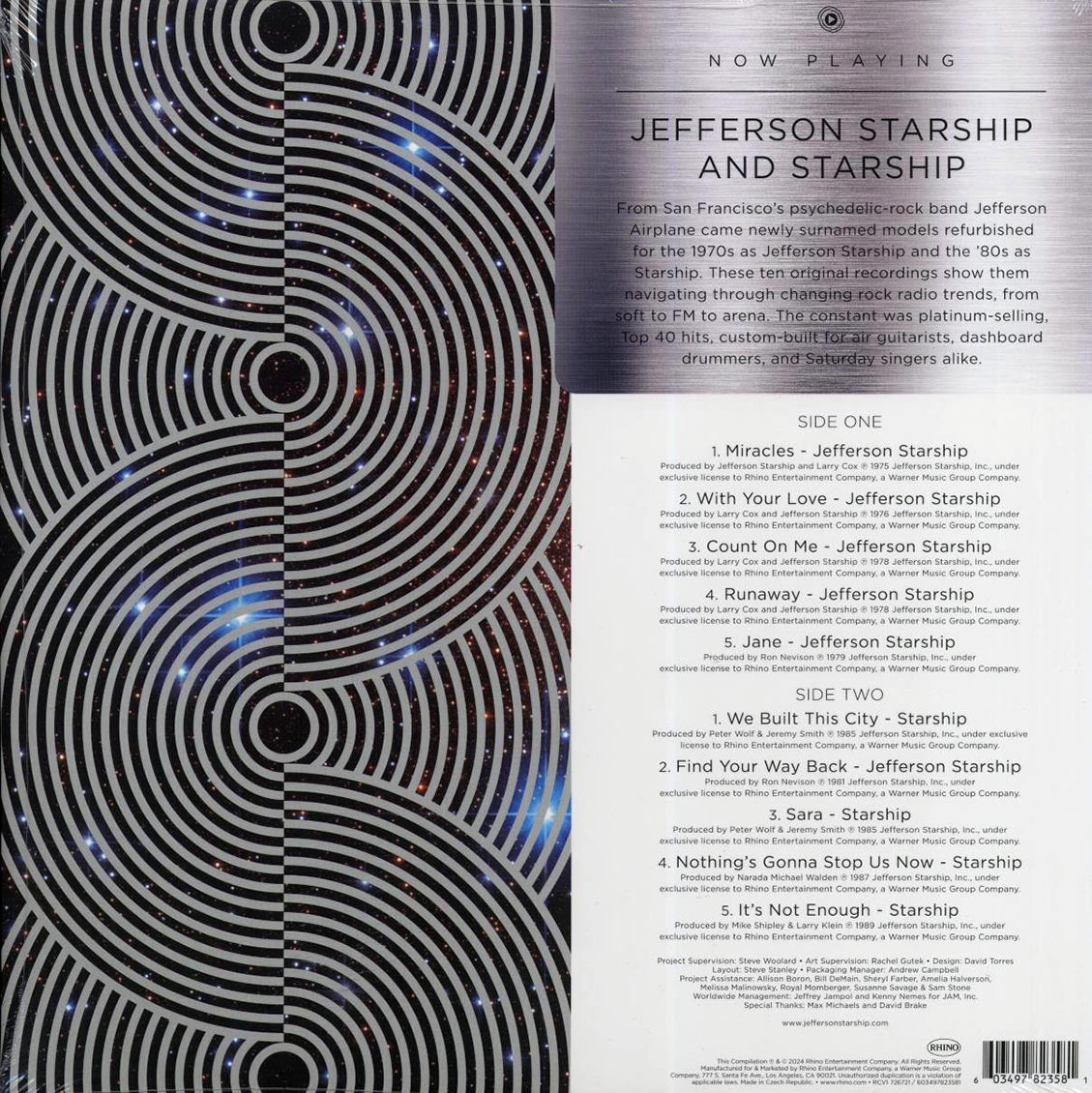 Jefferson Starship & Starship - Now Playing (ltd. ed.) (cobalt vinyl) - Vinyl LP, LP