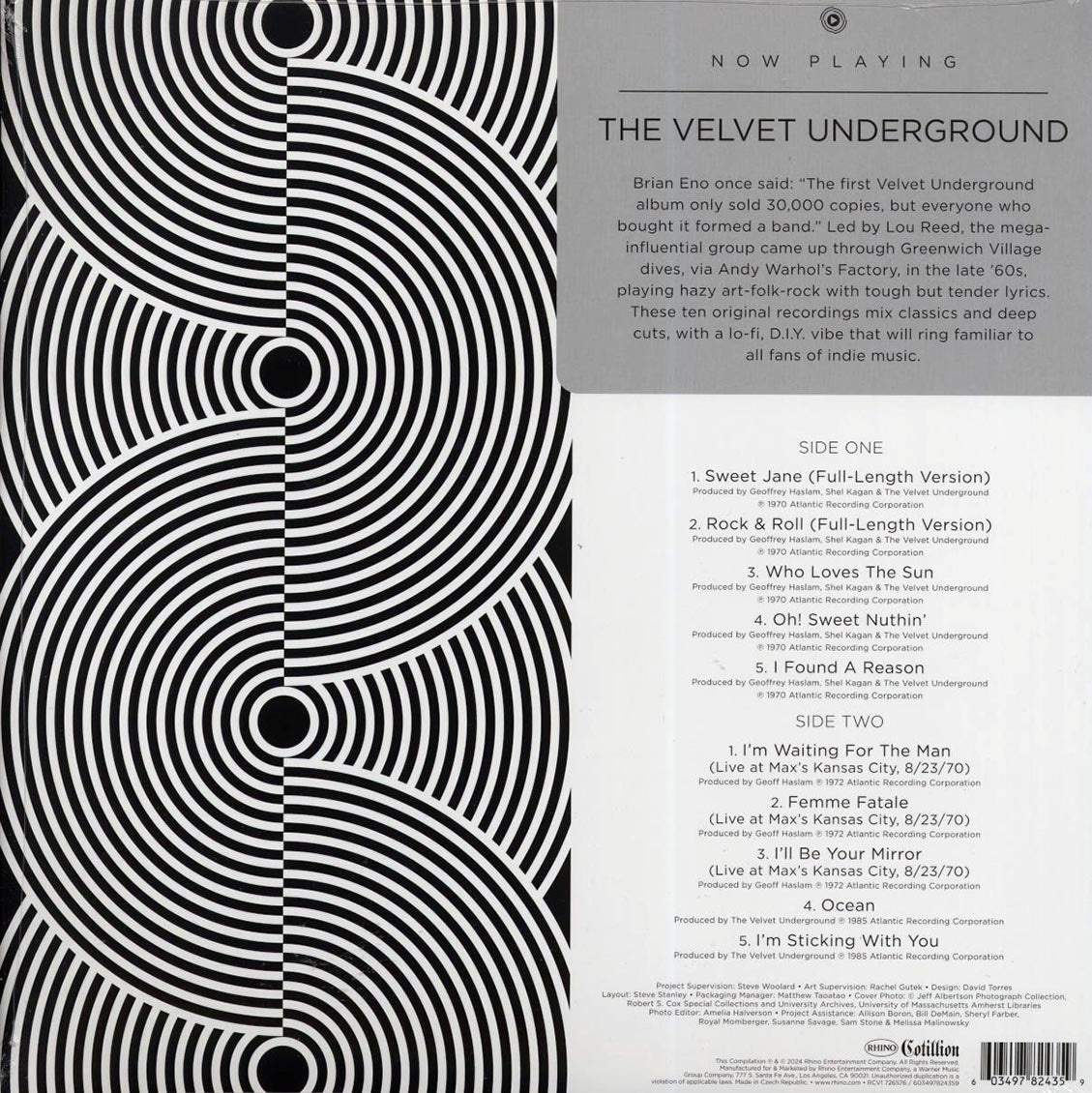 The Velvet Underground - Now Playing (ltd. ed.) (clear vinyl) - Vinyl LP, LP