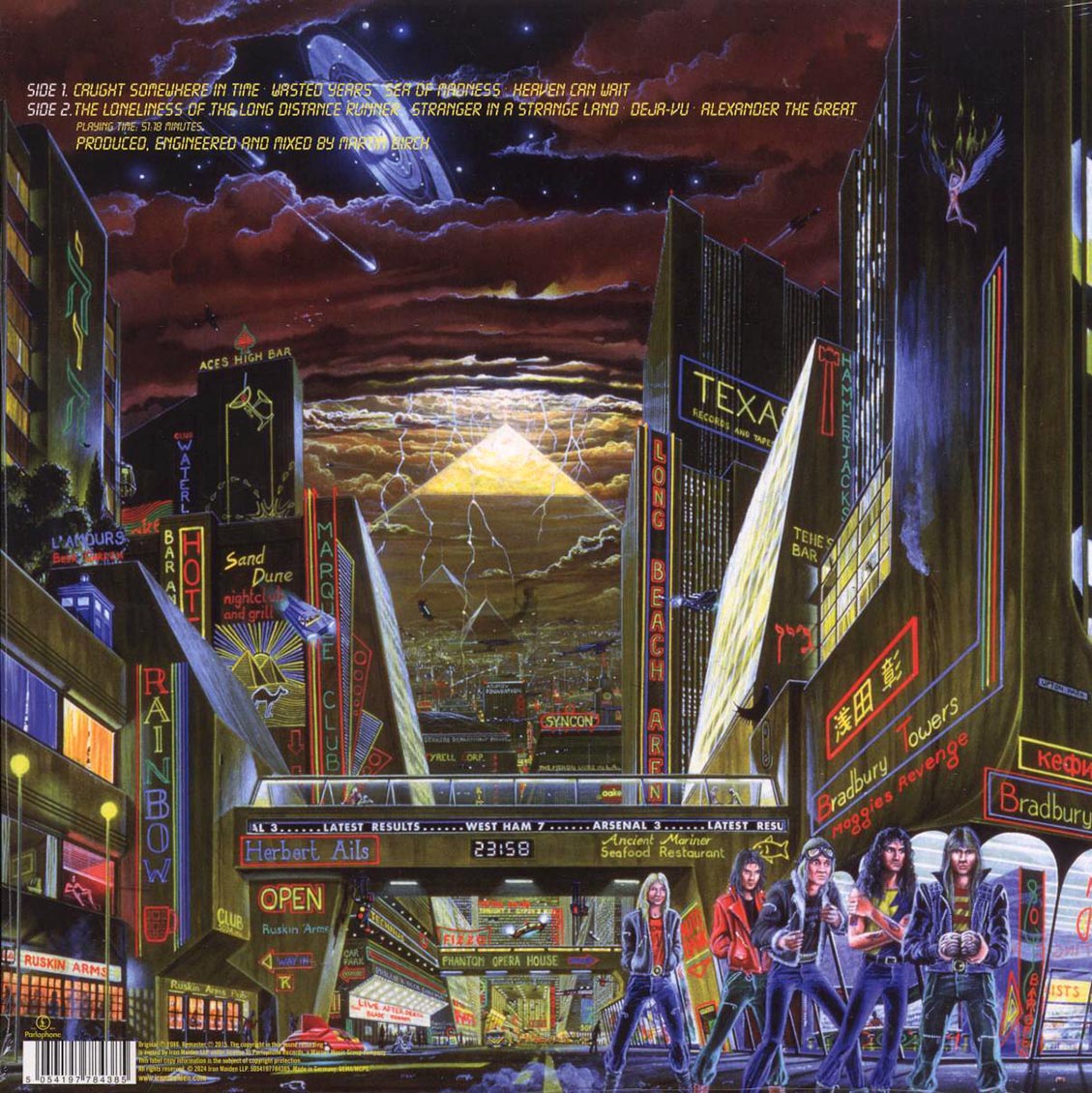 Iron Maiden - Somewhere In Time (remastered) - Vinyl LP, LP