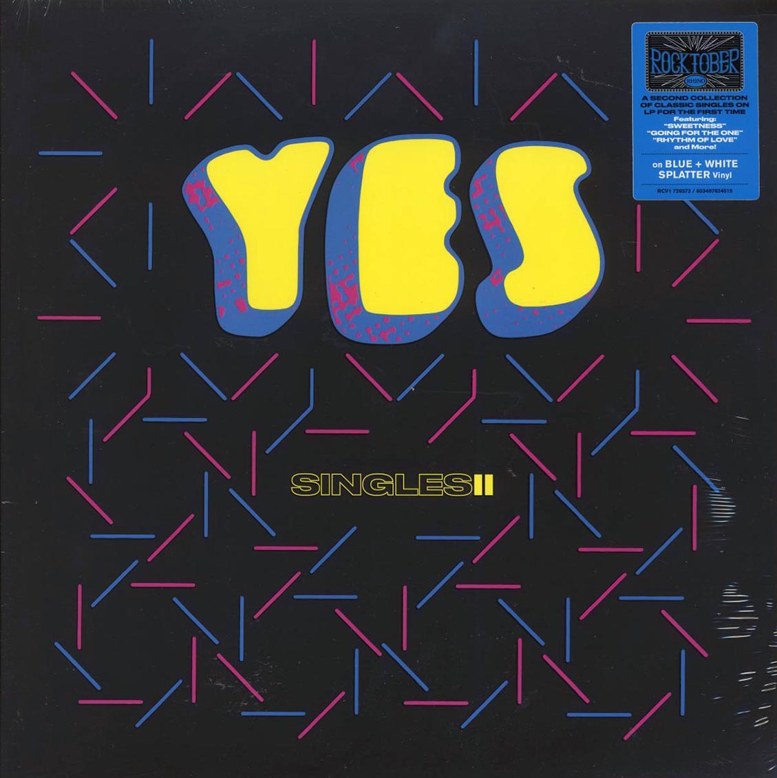 Yes - Singles II (ltd. ed.) (blue/white splatter vinyl) - Vinyl LP