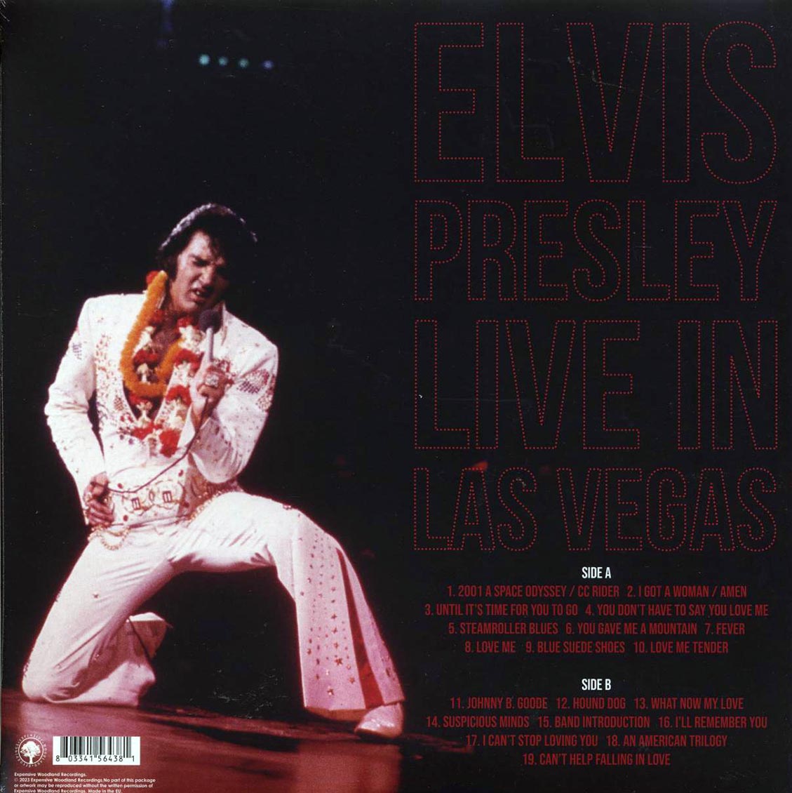Elvis Presley - Live In Las Vegas - Vinyl LP, LP