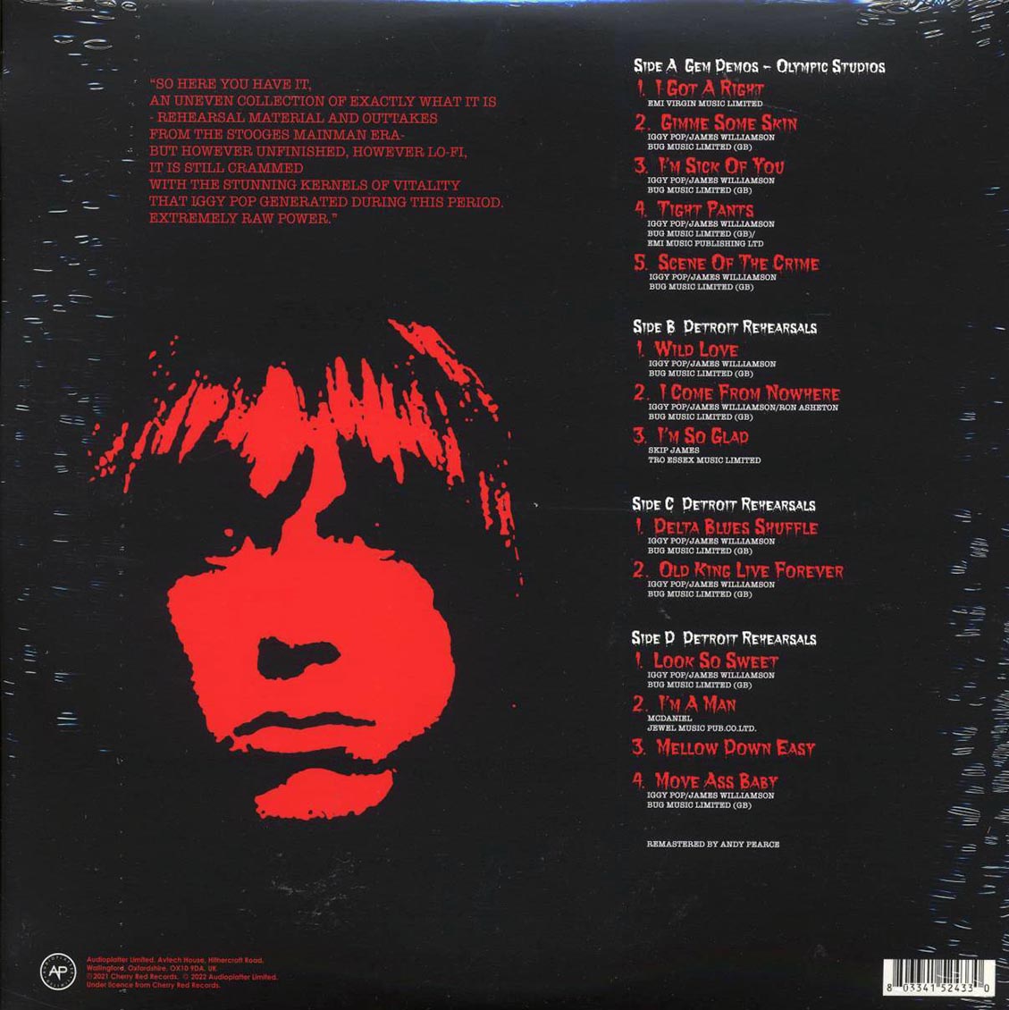 Iggy & The Stooges - Move Ass Baby: Live 1972-1973 (2xLP) - Vinyl LP, LP