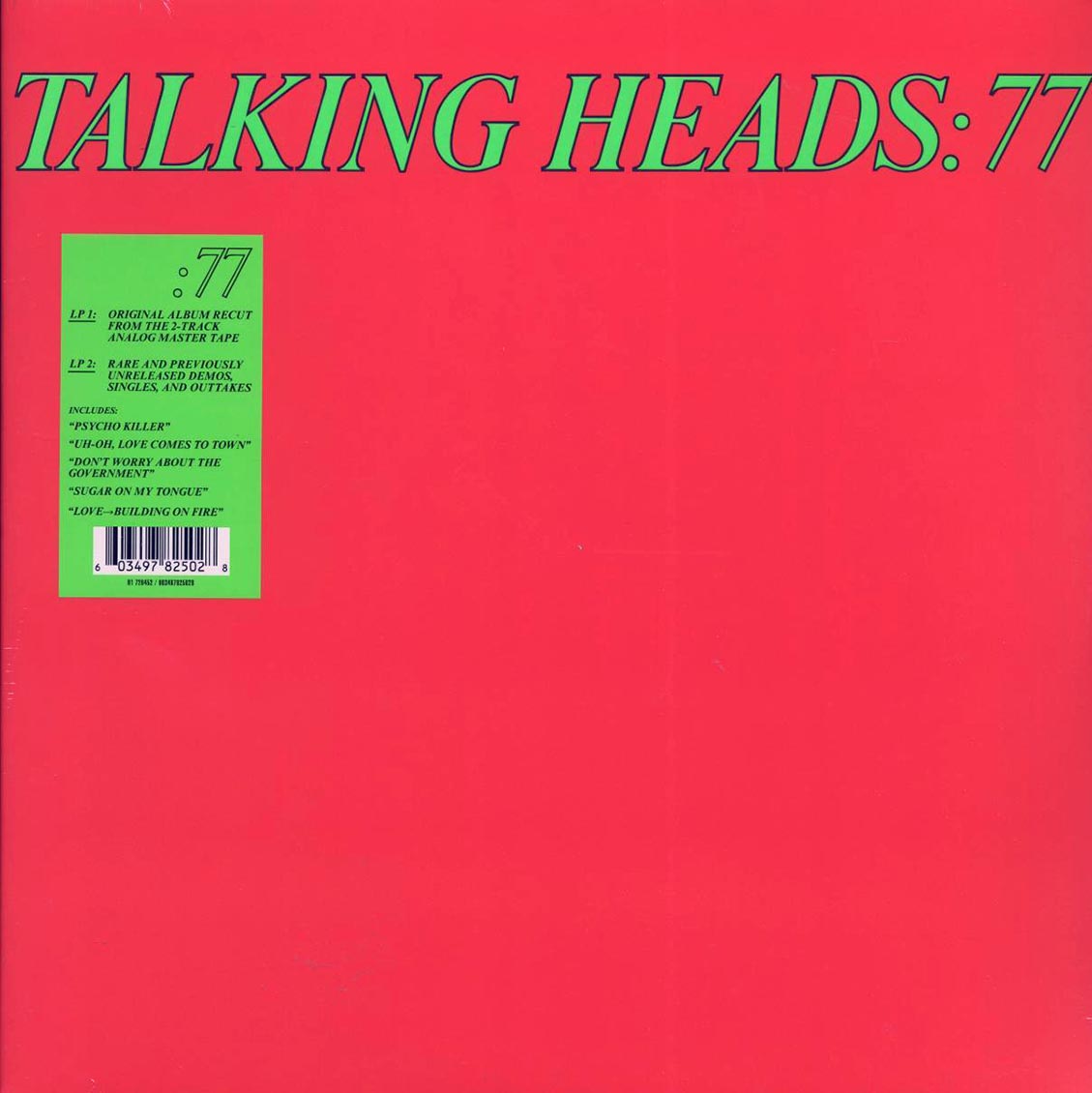 Talking Heads - Talking Heads: 77 (with Bonus LP) (+12 bonus tracks) (ltd. ed.) (2xLP) - Vinyl LP