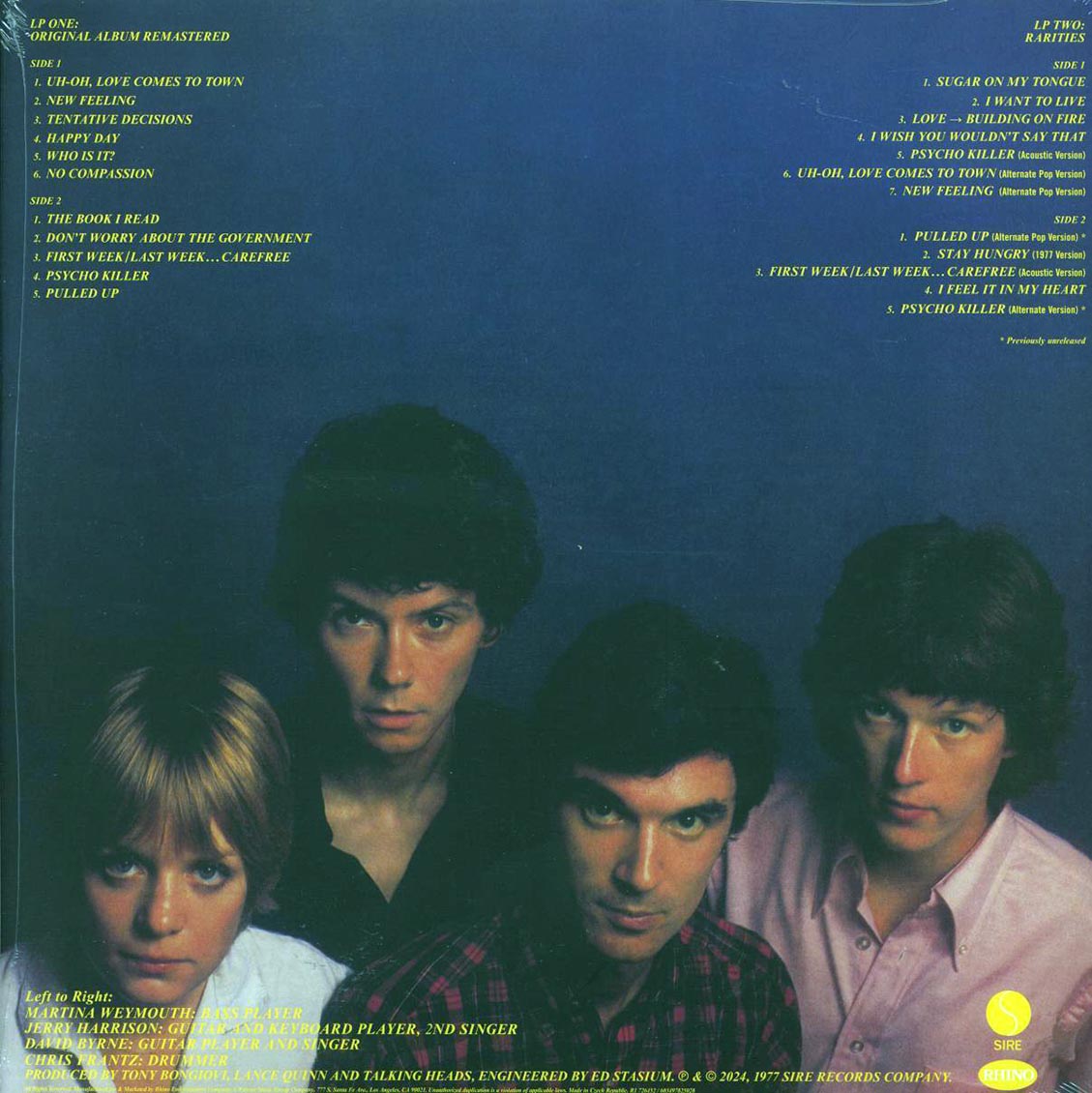 Talking Heads - Talking Heads: 77 (with Bonus LP) (+12 bonus tracks) (ltd. ed.) (2xLP) - Vinyl LP, LP