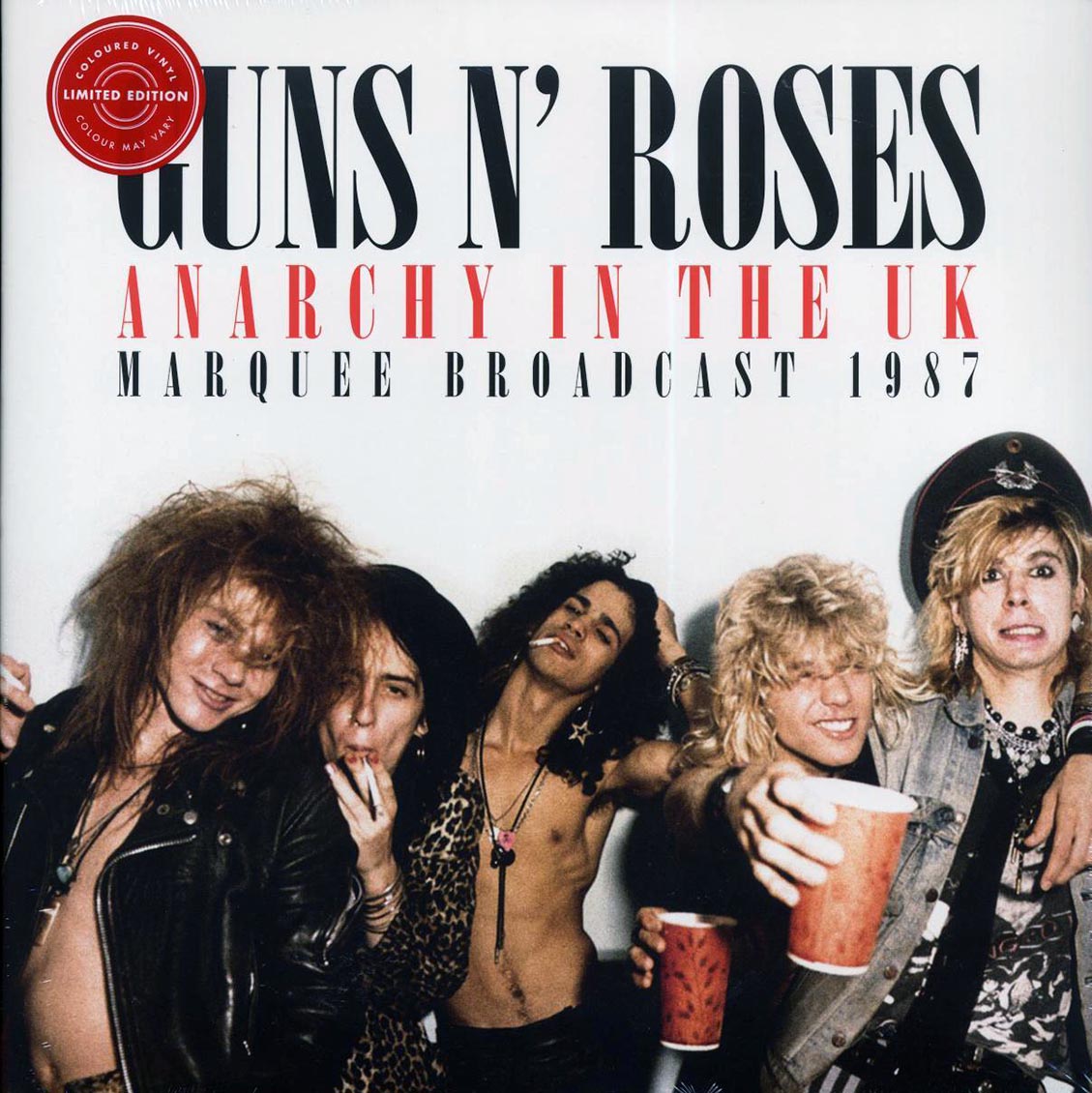 Guns N' Roses - Anarchy In The UK: Marquee Broadcast 1987 (ltd. ed.) (2xLP) (red vinyl) - Vinyl LP