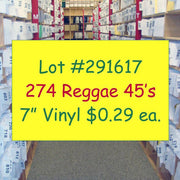 Prezident Brown, Anthony B, Capleton, Sizzla, Bounty Killer, Etc. - Lot #291617: Collection Of 274 7 Inch 45's (NEW) - 7"