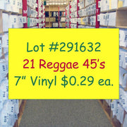 Natural Black, Seeed, Sizzla, Anthony B, Suzanne Couch, Etc. - Lot #291632: Collection Of 21 7 Inch 45's (NEW) - 7"