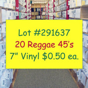 Fred Locks, David Madden, Midnite, Charlie Chaplin, Lorna Bennett, Etc. - Lot #291637: Collection Of 20 7 Inch 45's (NEW) - 7"