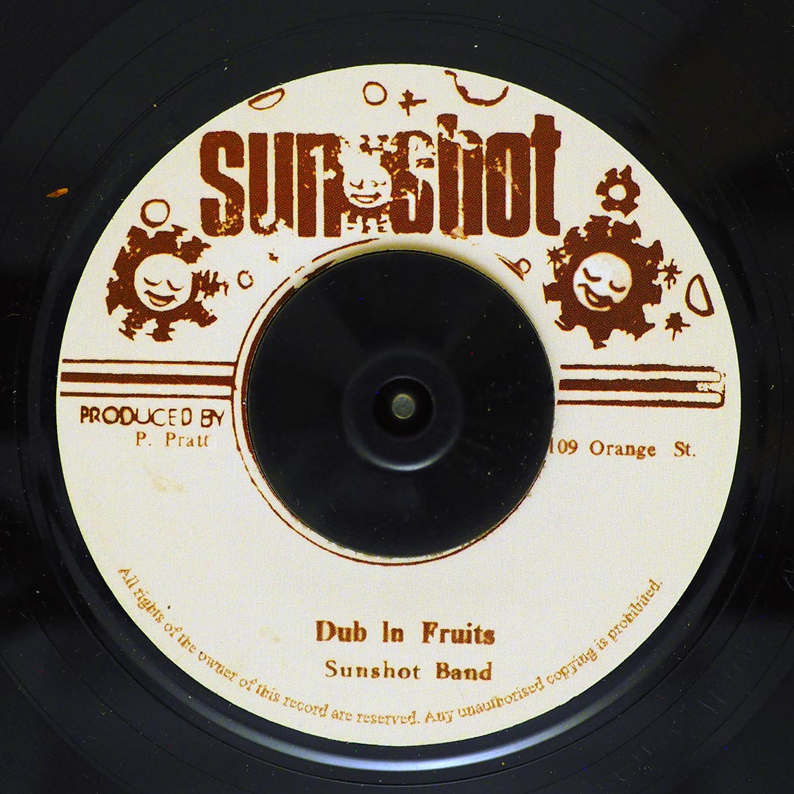 The Flaming Arriw (Watty Burnett) - Where Can I Lay My Weary Head  /  Sunshot Band - Dub In Fruits - 7", 7"