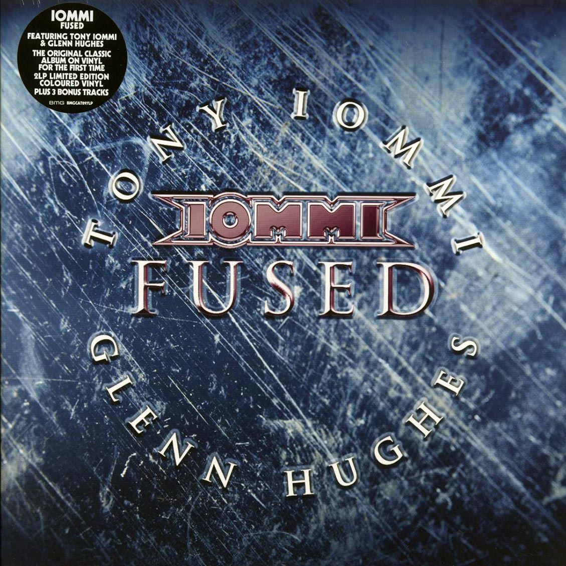Tony Iommi, Glenn Hughes - Fused (+3 bonus tracks) (ltd. ed.) (2xLP) (cobalt vinyl) - Vinyl LP