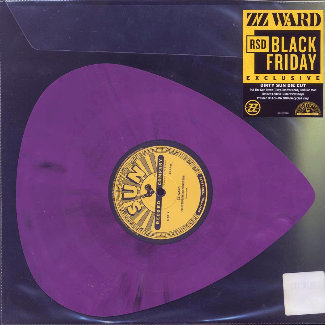 ZZ Ward - Put Down The Gun: Reimagined 2024 (RSD 2024) (ltd. ed.) (guitar pick shaped vinyl) (lavender vinyl) - Vinyl LP