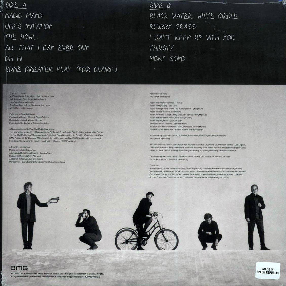 Crowded House - Gravity Stairs (blue vinyl) - Vinyl LP, LP