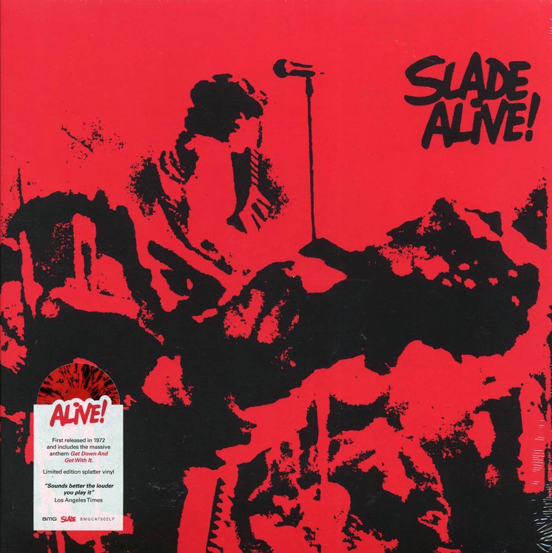 Slade - Slade Alive! (ltd. ed.) (red/black splatter vinyl) - Vinyl LP