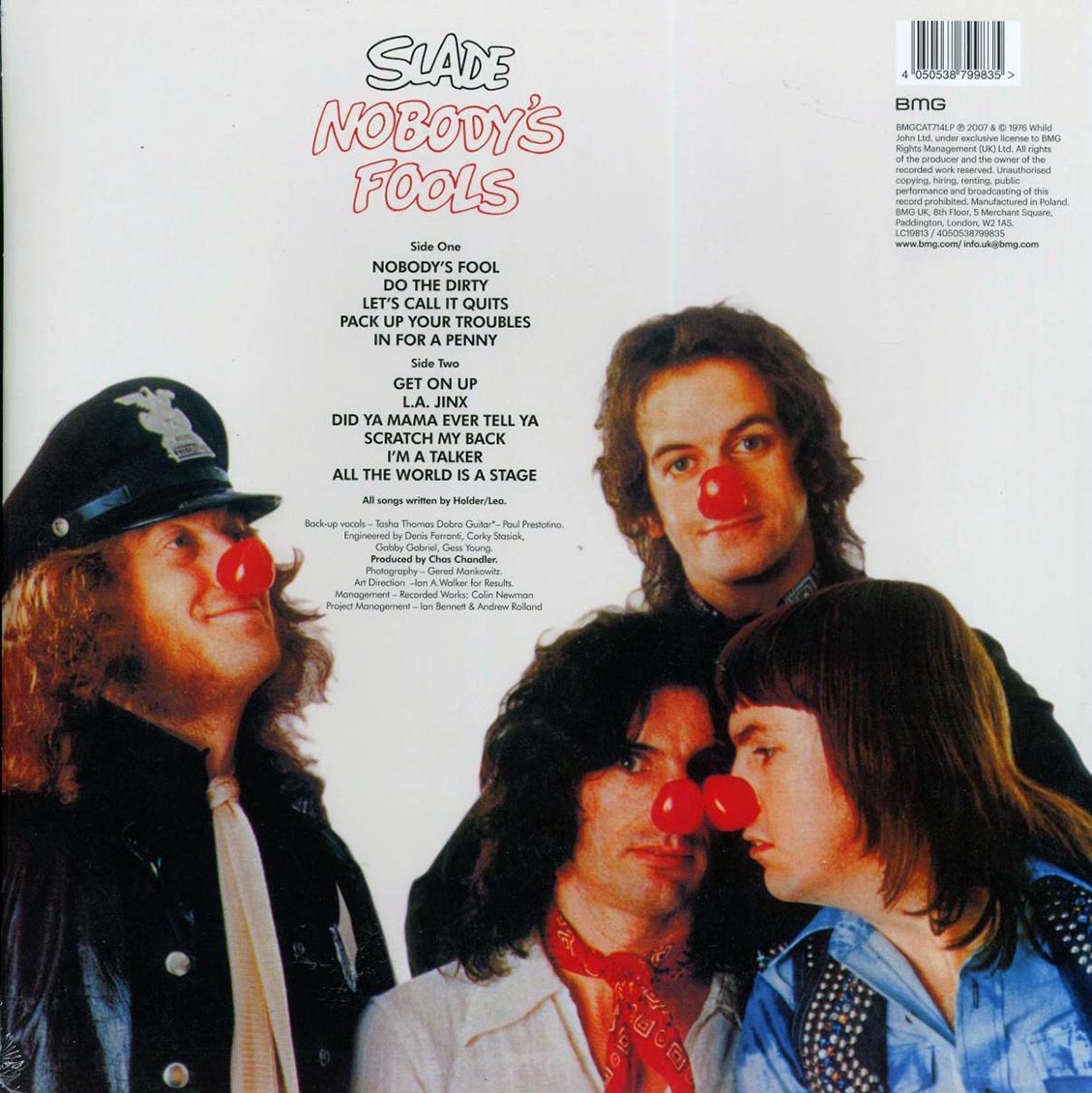 Slade - Nobody's Fools (clear/red splatter vinyl) - Vinyl LP, LP