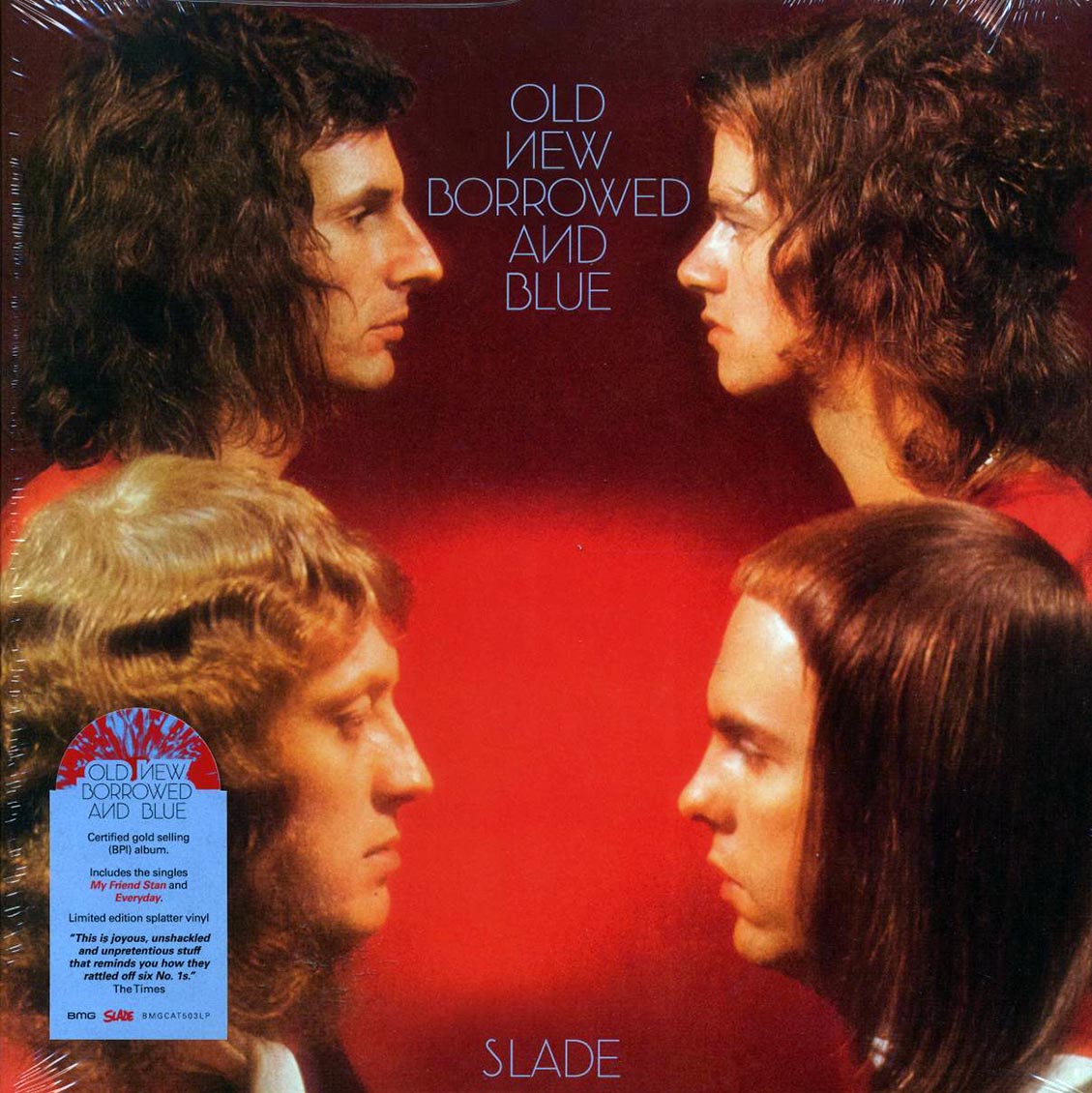 Slade - Old New Borrowed And Blue (ltd. ed.) (splatter vinyl) - Vinyl LP