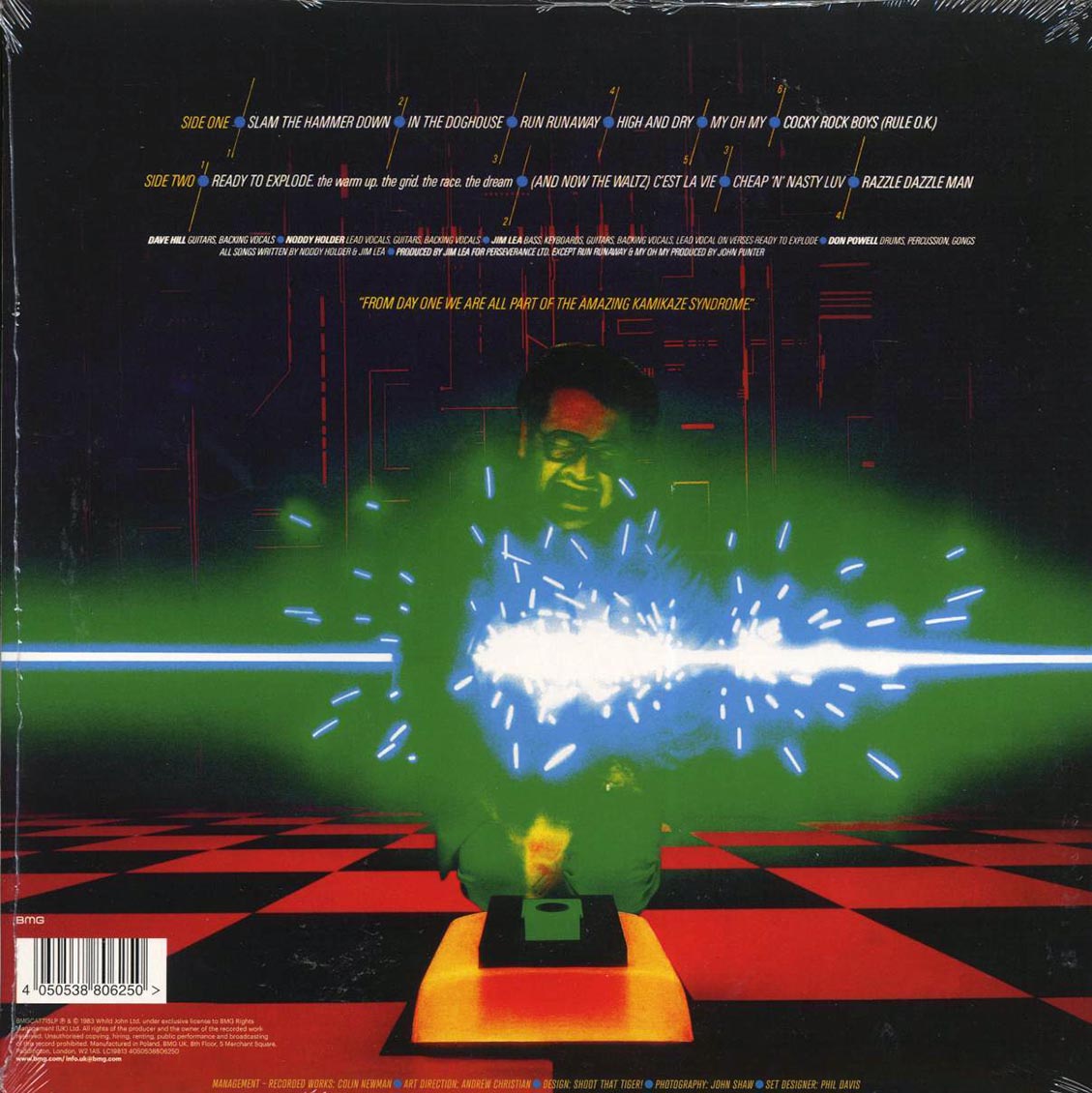 Slade - The Amazing Kamikaze Syndrome (orange/red splatter vinyl) (remastered) - Vinyl LP, LP